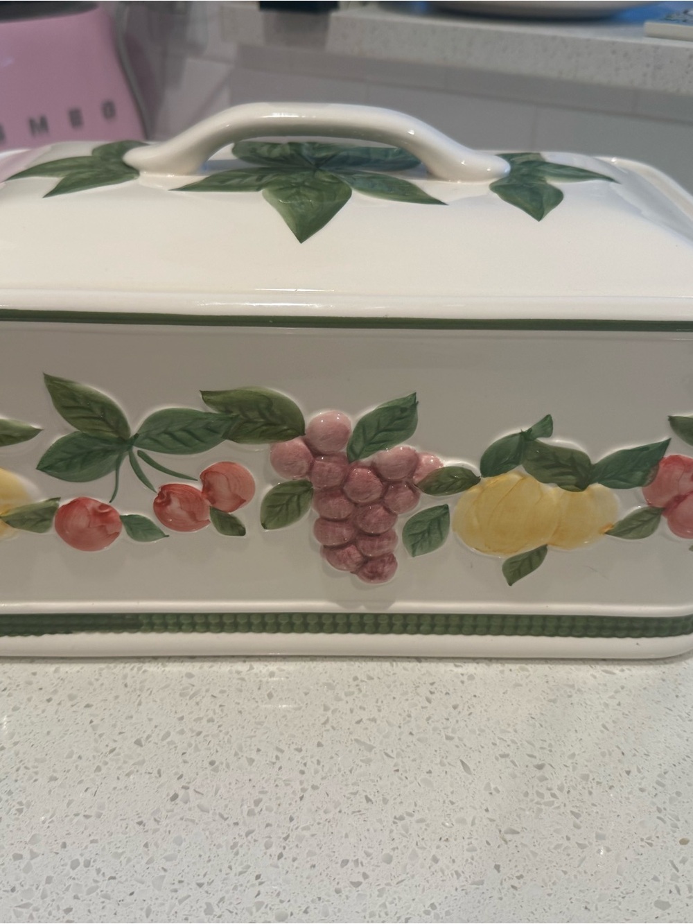 Vintage ceramic bread box - Picture 3 of 5